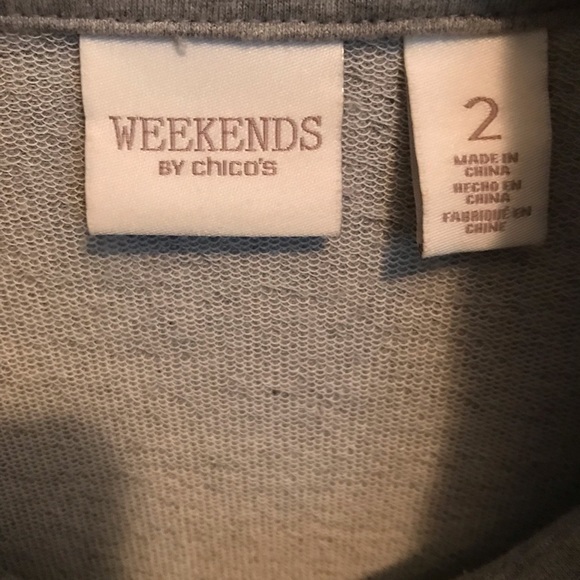 Chico’s Weekends Jacket Size 2 - Picture 3 of 3
